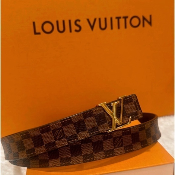 💯% Authentic Louis Vuitton Damier Ebene Belt✨ - Picture 3 of 14